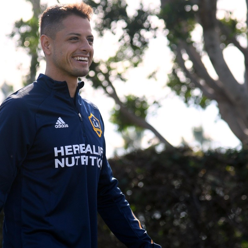 Javier Hernández tuvo su primer entrenamiento en Los Angeles Galaxy