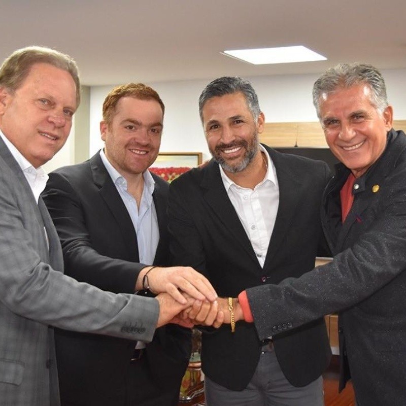 FCF presentó de forma oficial a Yepes como director deportivo de la Tricolor