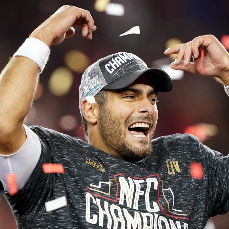 Jimmy Garoppolo habló sobre sus críticos pensando en el Super Bowl