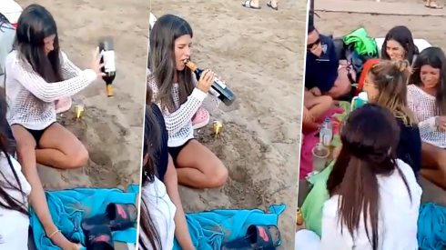 Video viral: ella logró sacar el corcho de forma milagrosa y la amamos