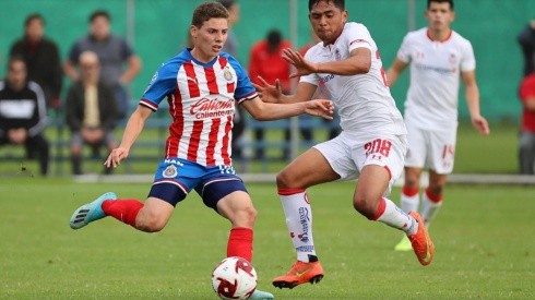 La Sub 20 de Chivas no pudo y cayó 0-2 ante Toluca