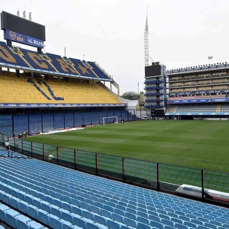 Renovación en La Bombonera: sacaron el contador de días en Primera de Boca