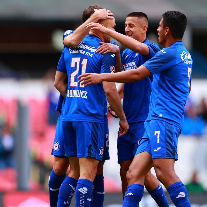 Triple G para Cruz Azul ante Santos