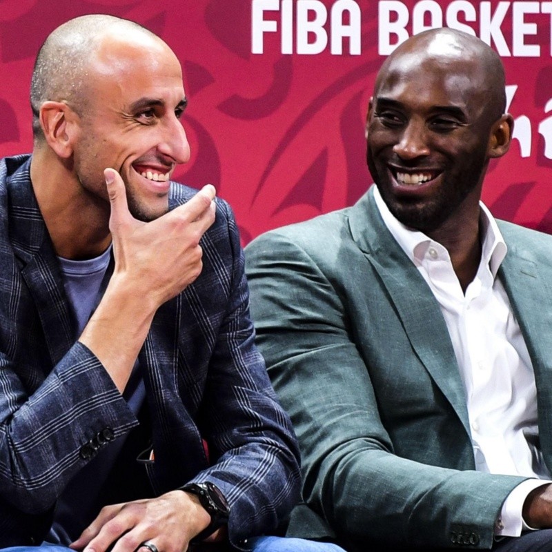 El mensaje de Ginobilli tras enterarse de la muerte de Kobe Bryant