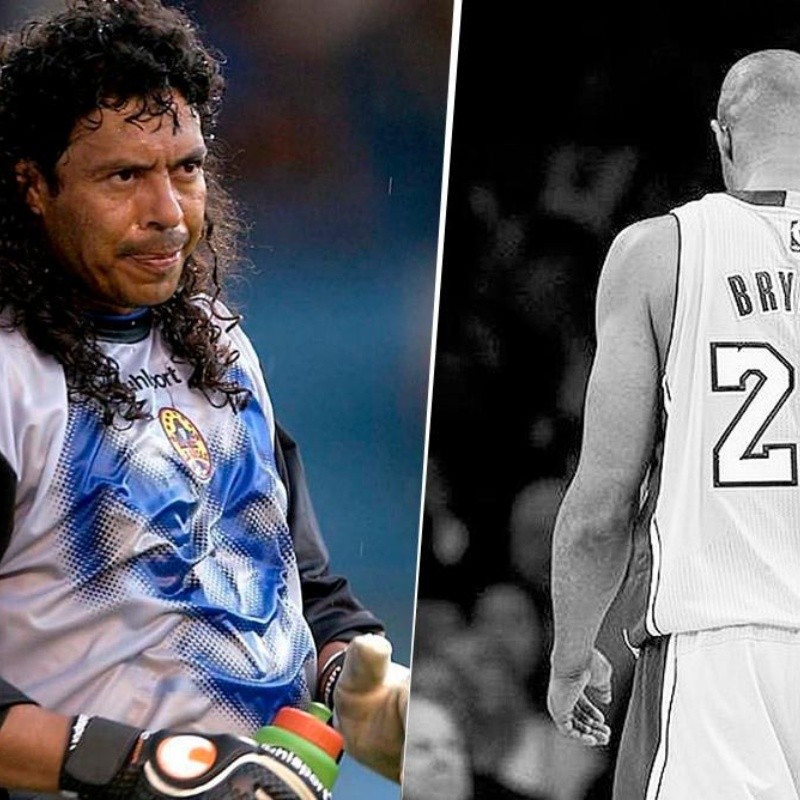 Tristeza infinita: hasta René Higuita lamentó el fallecimiento de Kobe Bryant