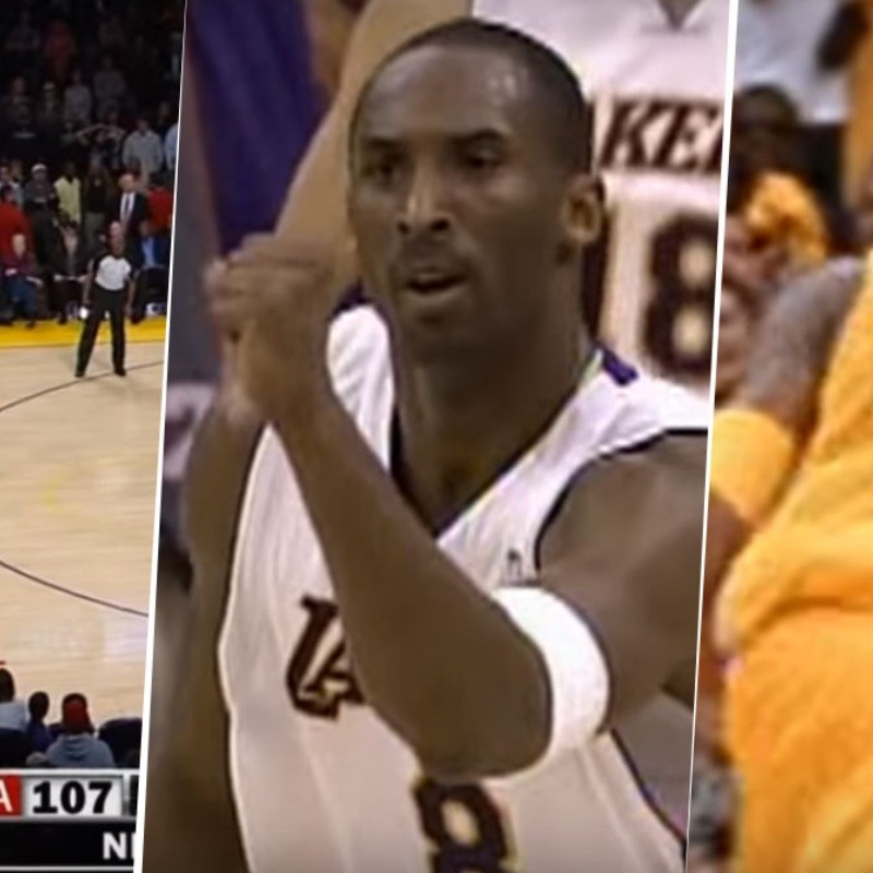 Por esto fue una leyenda: los 10 mejores puntos de Kobe Bryant en su carrera