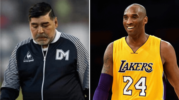 Maradona publicó un sentido texto por la muerte de Kobe Bryant