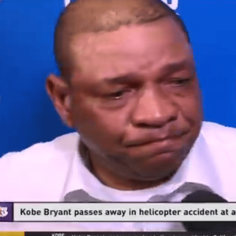 Video: la desgarradora reacción de Doc Rivers a la muerte de Kobe Bryant