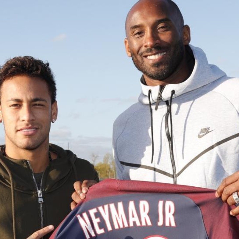 Neymar hizo una publicación por la muerte de Kobe Bryant