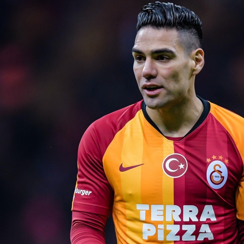 Galatasaray publicó un comunicado sobre la lesión de Radamel Falcao