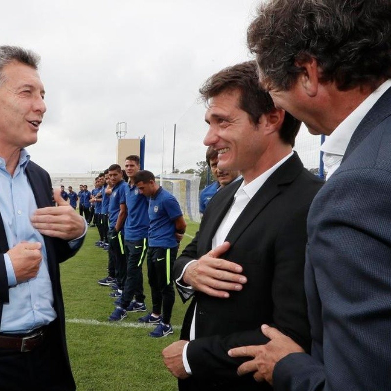 El único que lo bancó: el tuit de Guillermo Barros Schelotto para Macri