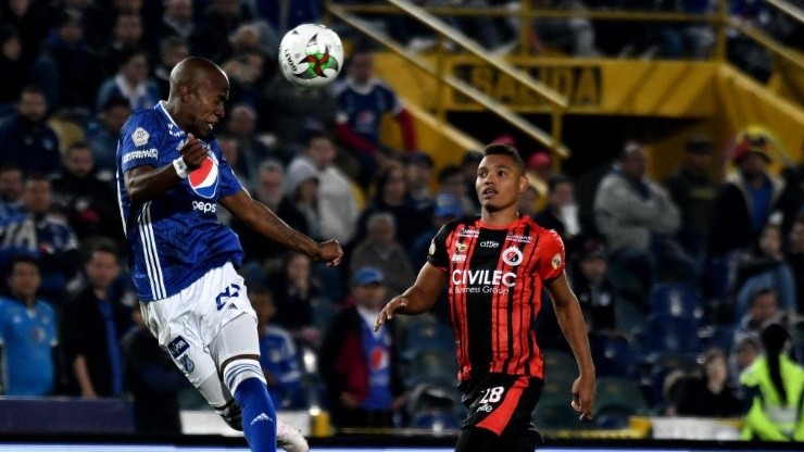 Felipe Banguero, jugador de Millonarios.