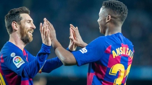 Ganó Barcelona: entre Messi y Ansu Fati se cargaron al Levante