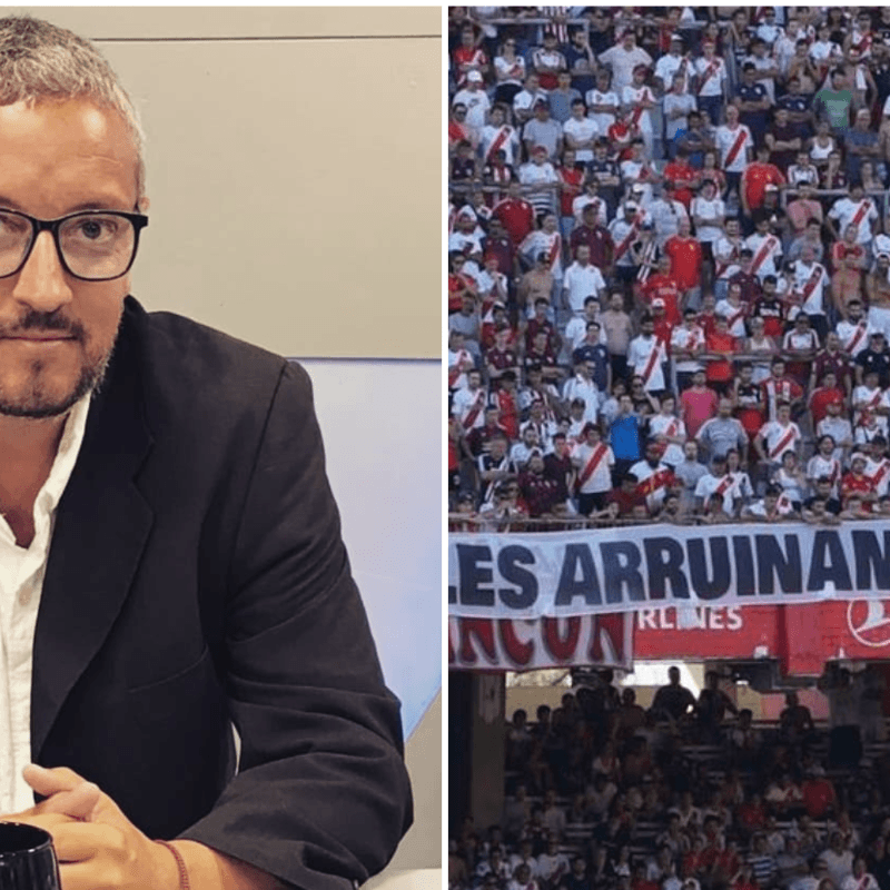 Carrozza contra los hinchas de River: "Me llamó la atención la falta de aliento"