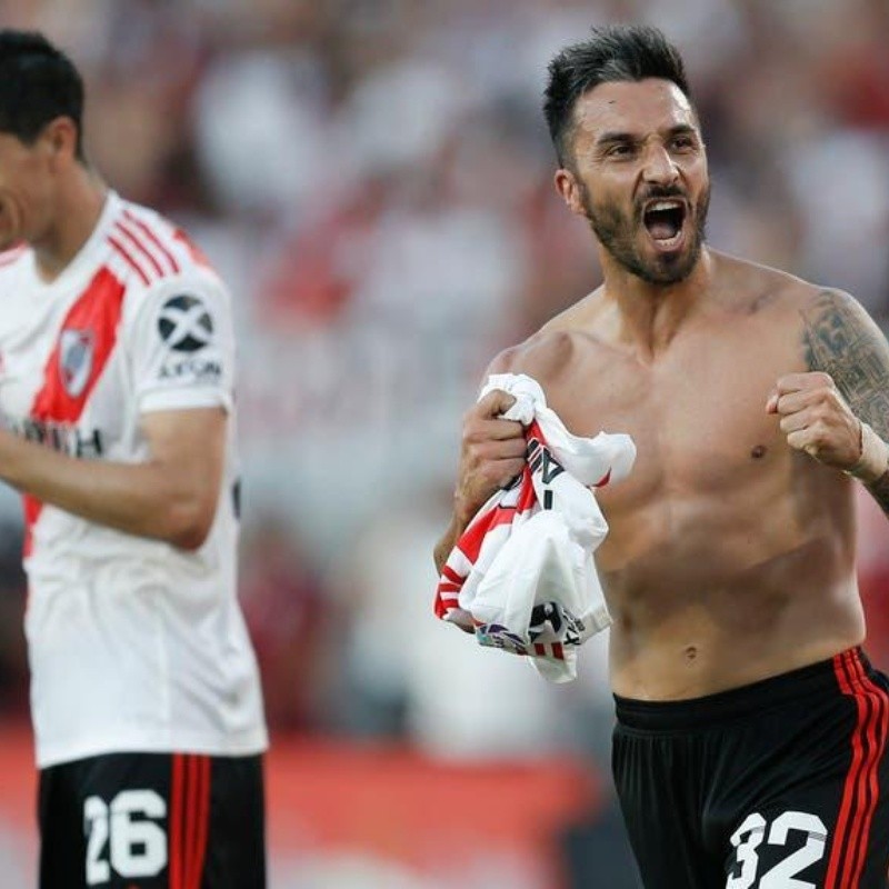 River subió el golazo de Scocco pero con una música épica de fondo