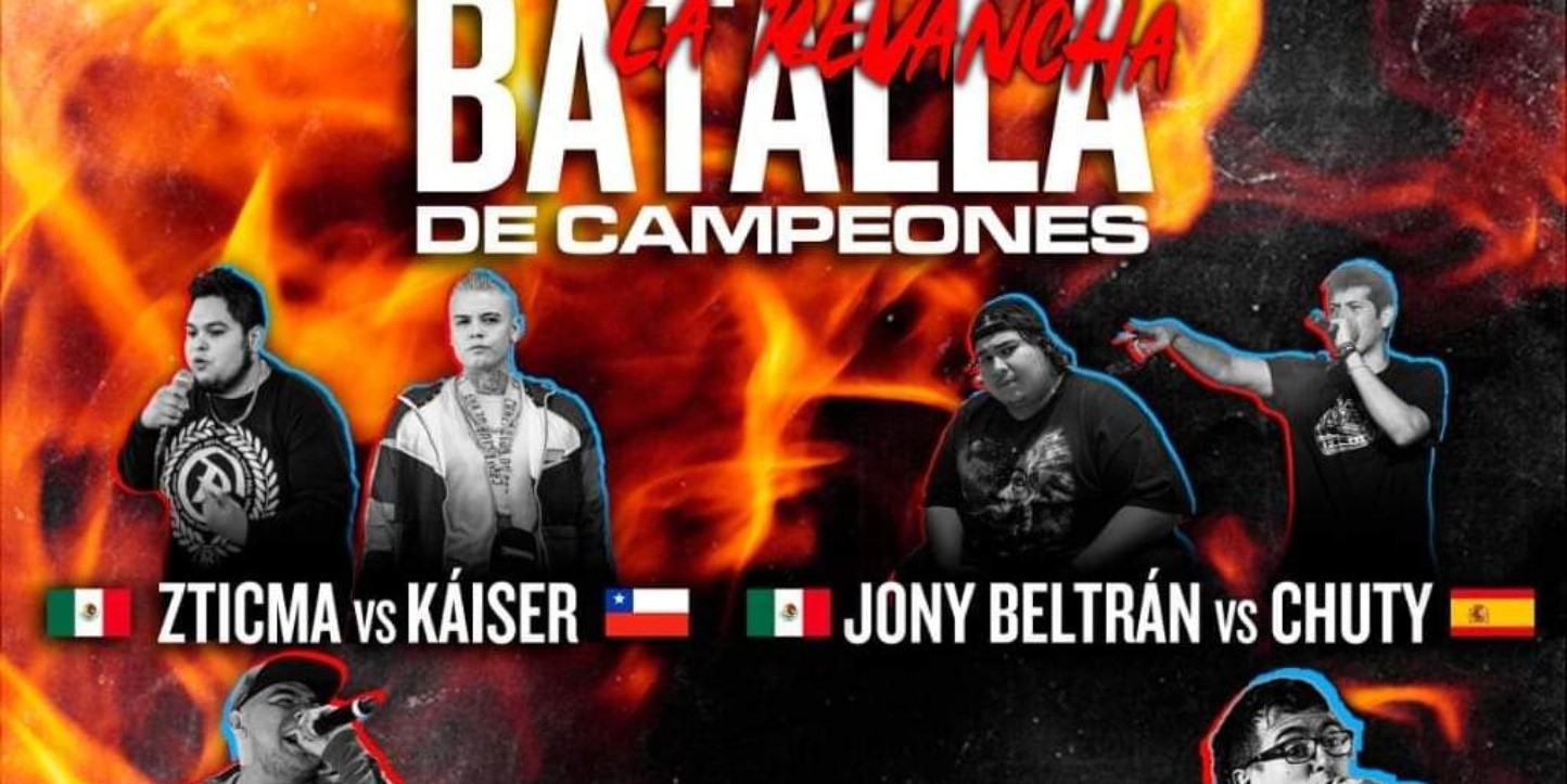 Con Aczino a la cabeza Anuncian el cartel de Batalla de Campeones