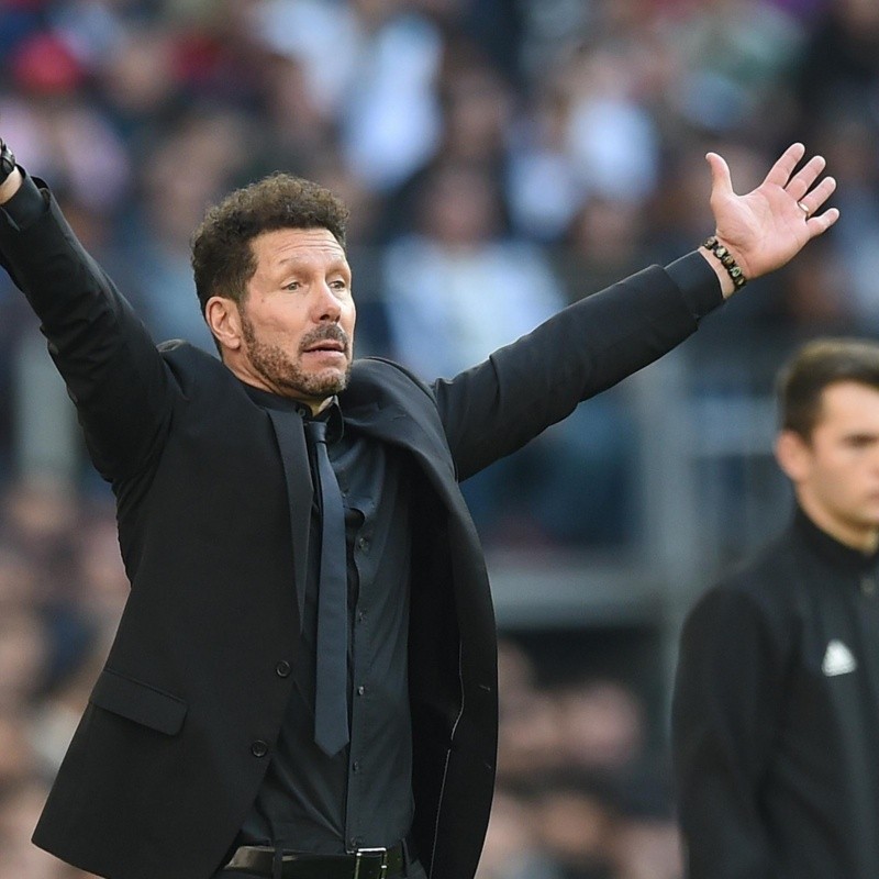 El Atlético Madrid ya le eligió un sucesor a Simeone