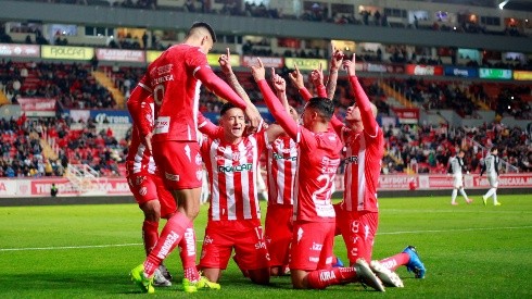 Necaxa lo empató en la última del partido y mandó a Monterrey al penúltimo puesto