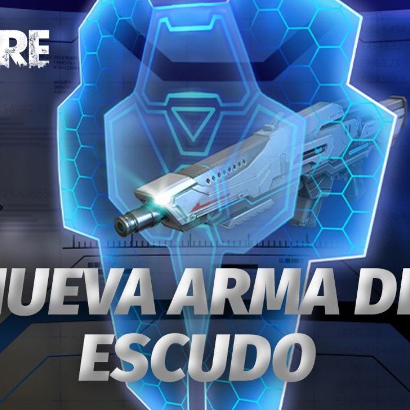 Free Fire lanzará su primera arma de escudo ¡Shield Gun!