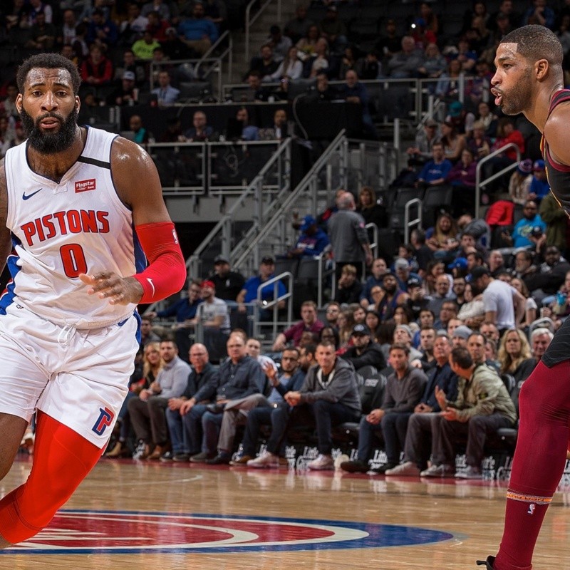 Sorpresa: Andre Drummond se va de Detroit Pistons a Cleveland Cavaliers