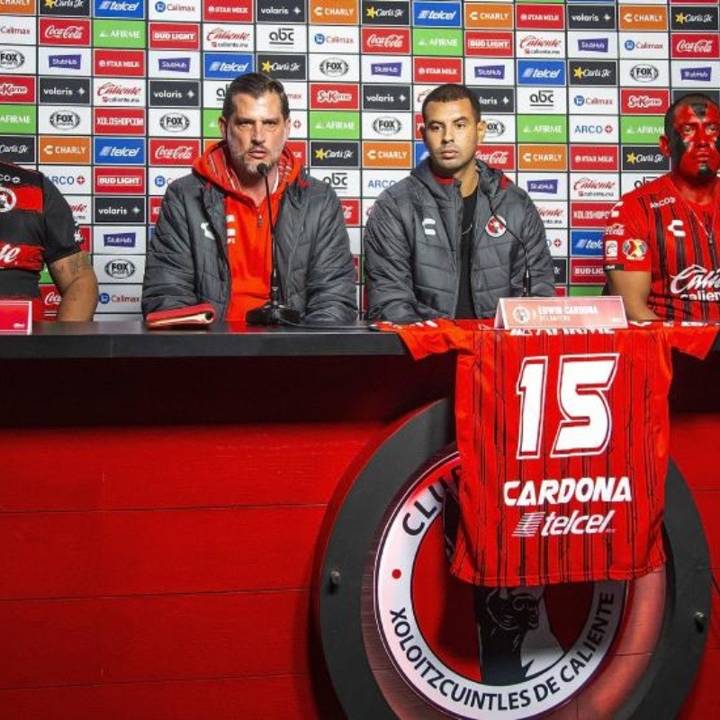 "Estoy en uno de los más grandes de México": Edwin Cardona en Xolos