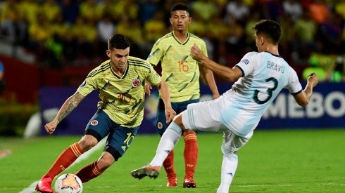 Benedetti fue titular en derrota de Colombia ante Argentina.