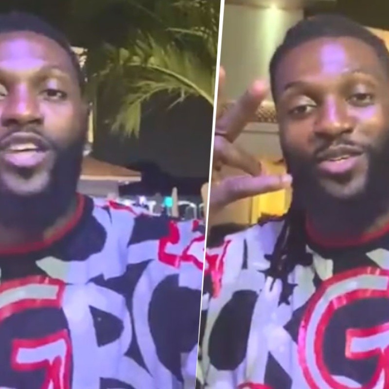 Ya lo queremos: el video en español de Adebayor para los hinchas de Olimpia