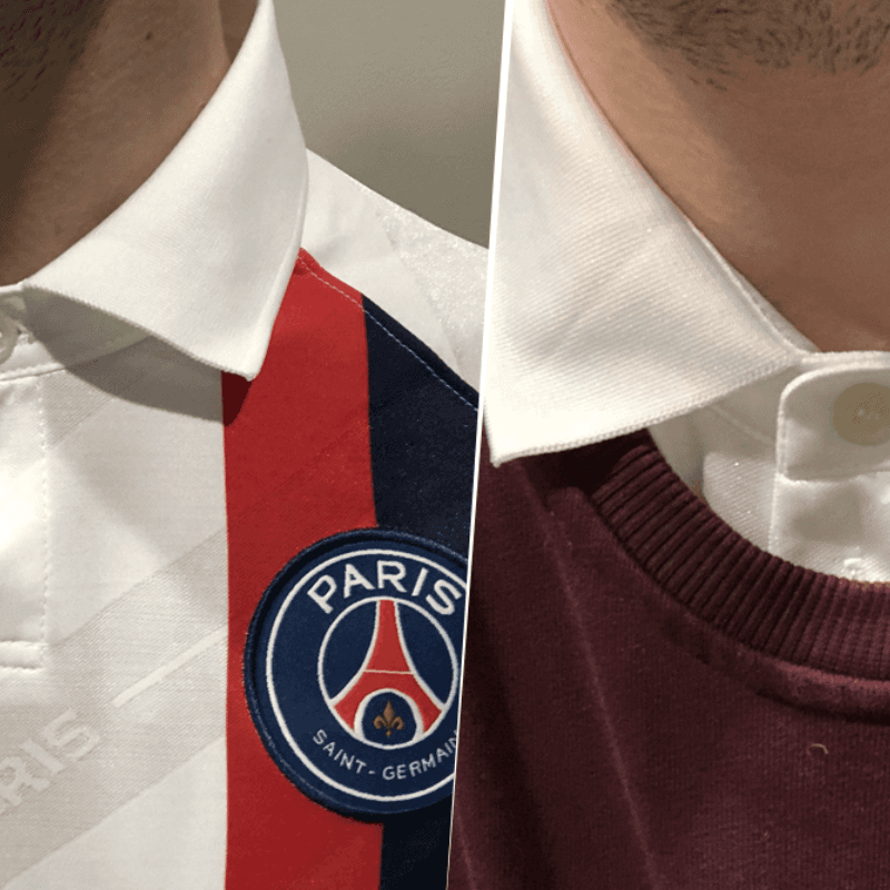 Está en el 2045: tenía una cena, no tenía camisa blanca y se clavó una del PSG