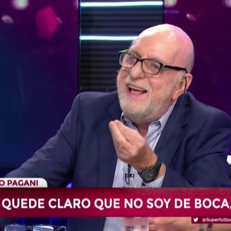 Pagani: "No hay ninguna posibilidad de que Boca le gane el torneo a River"