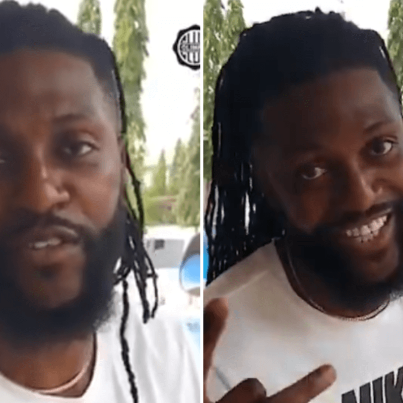 Video: Adebayor confirmó su llegada y saludó a los hinchas de Olimpia