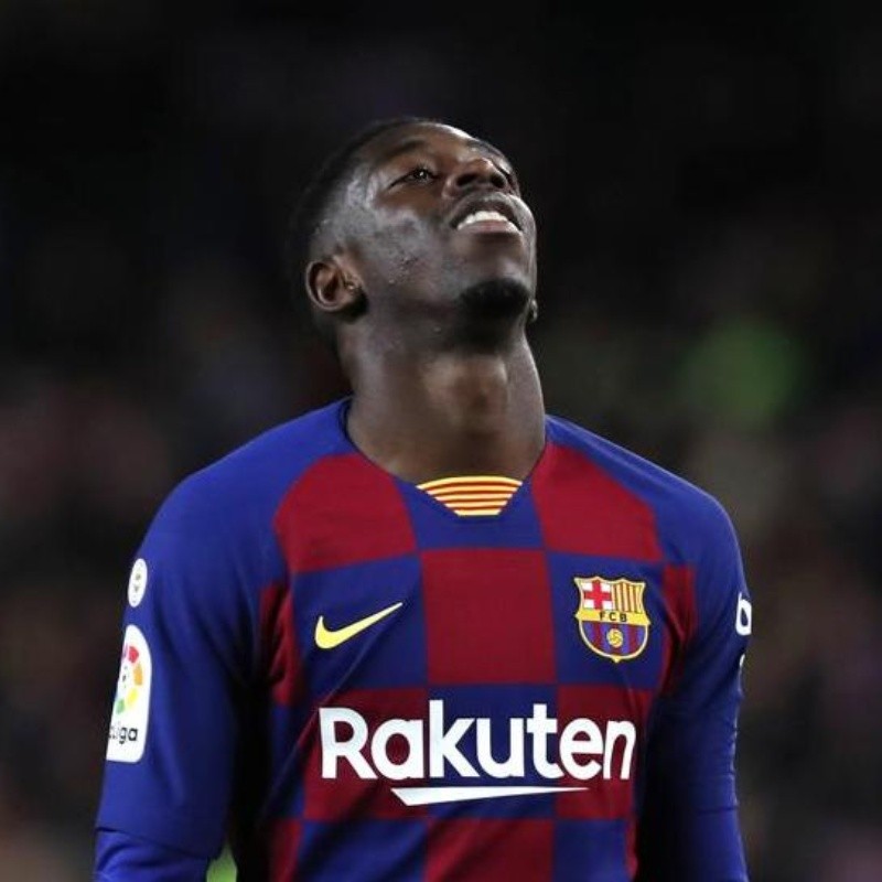 Golpazo para Barcelona: Dembélé es baja por 6 meses