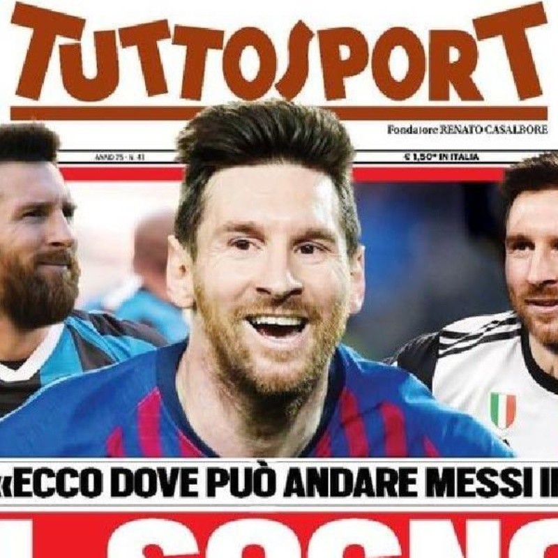 Tuttosport: Inter y Juventus se pelean por Lionel Messi