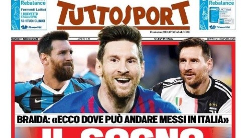 Tuttosport: Inter y Juventus se pelean por Lionel Messi