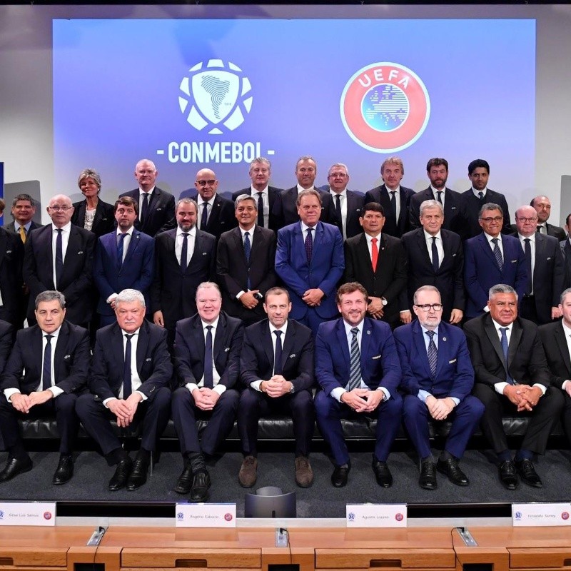 Histórico: Conmebol y UEFA quieren intercambiar árbitros