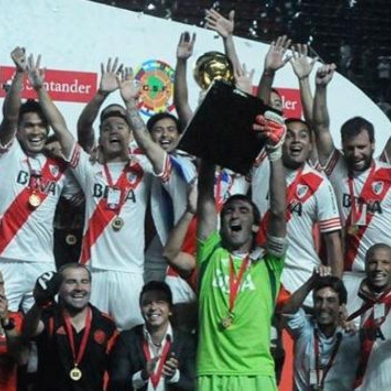 River subió un posteo por los 5 años de la Recopa y Mercado comentó