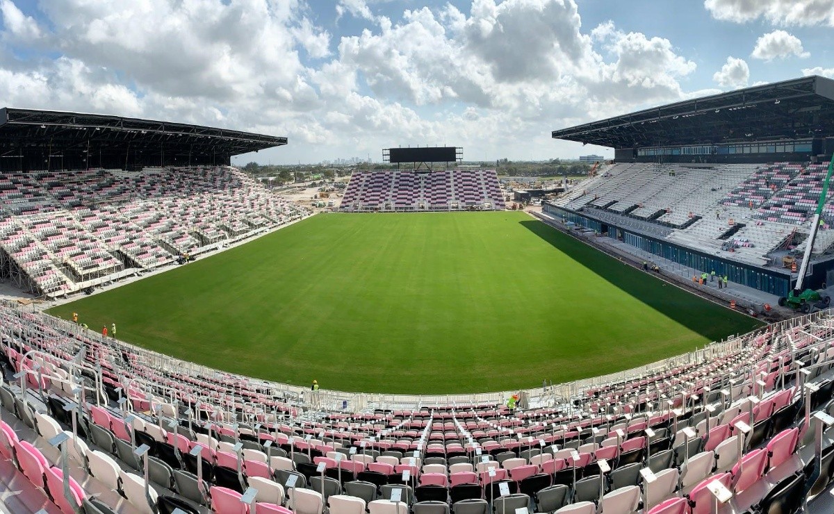 Un lujo el estadio de Inter Miami, listo para el debut en la MLS