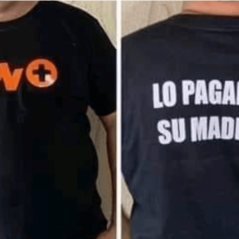 Sacan camiseta en contra del canal Win+ y los hinchas piden que la lleven al estadio