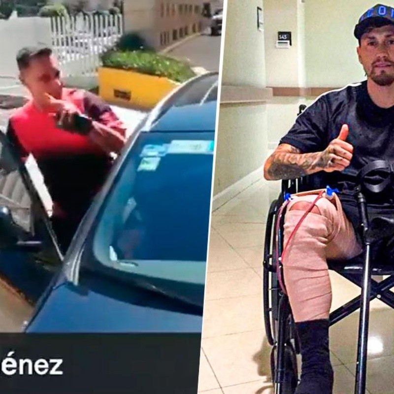 Gran gesto: Christian Giménez le donó sangre a Nicolás Castillo