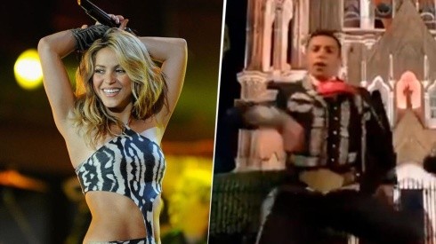 Shakira se sorprende por baile de mariachi
