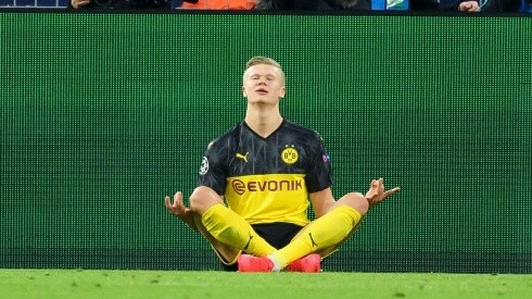 Gracias a Haaland: Borussia Dortmund venció 2 a 1 a PSG en la ida