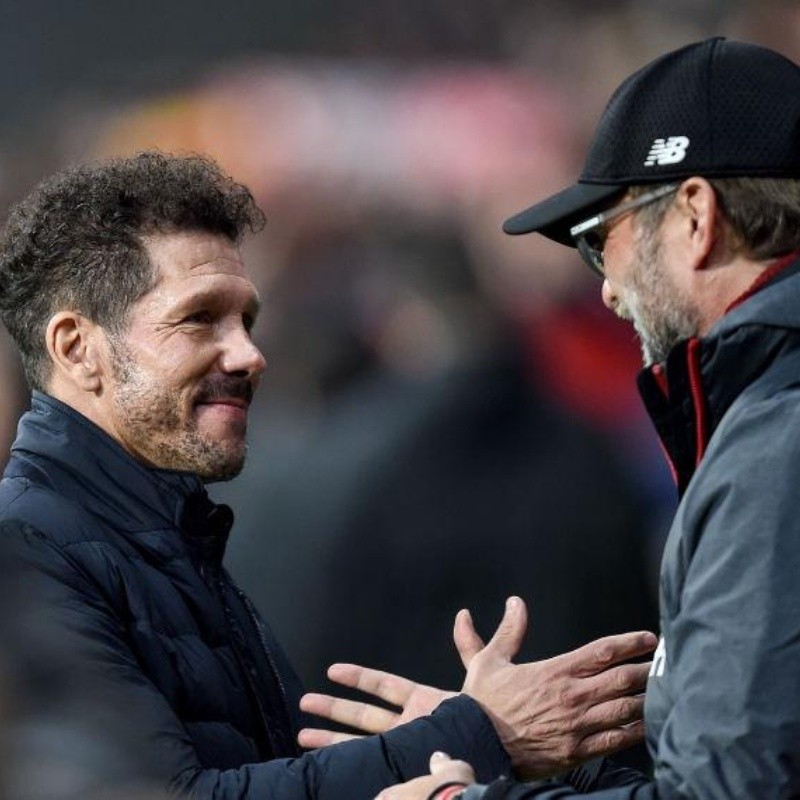 La reflexión de Klopp tras perder contra el Atlético Madrid de Simeone