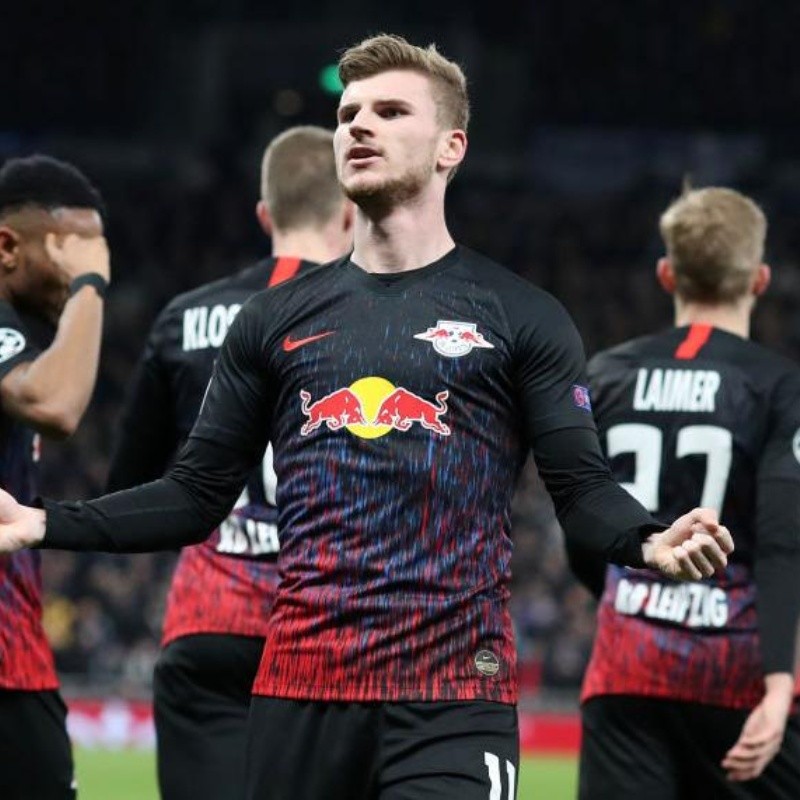 Leipzig se hizo fuerte en Londres y venció al Tottenham