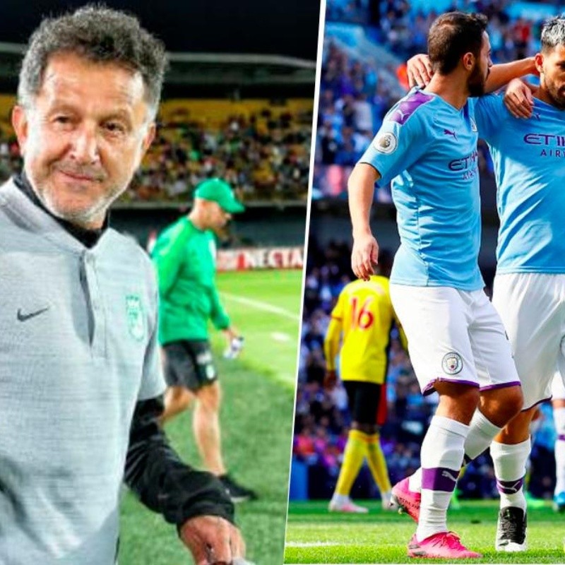 Osorio comparó el juego de Nacional con el del Manchester City en el que estuvo