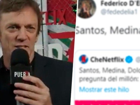 Fede D'Elia se enojó con la cuenta de Twitter de Netflix Argentina