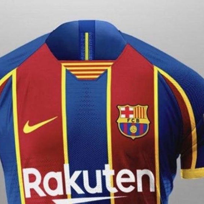 Va tomando color y forma: la nueva camiseta de Barcelona