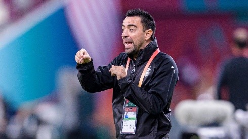 Xavi Hernández en el fútbol de Qatar.