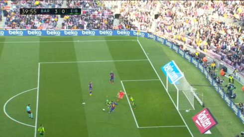 Messi metió su tercer gol ante Eibar en menos de 40 minutos