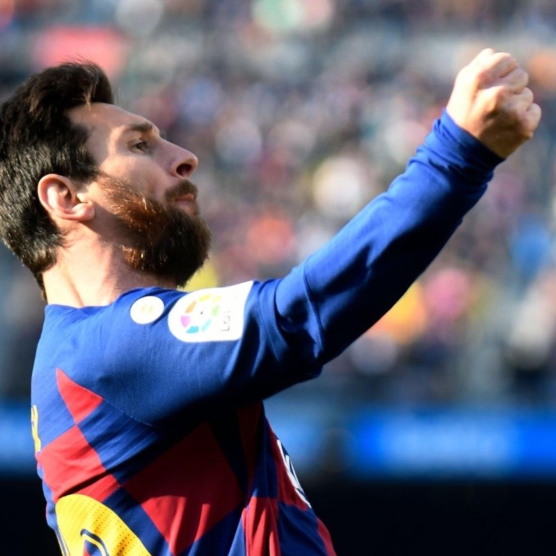 Como locos: el tuit de Barcelona tras ver a Messi hacer tres goles en 40'