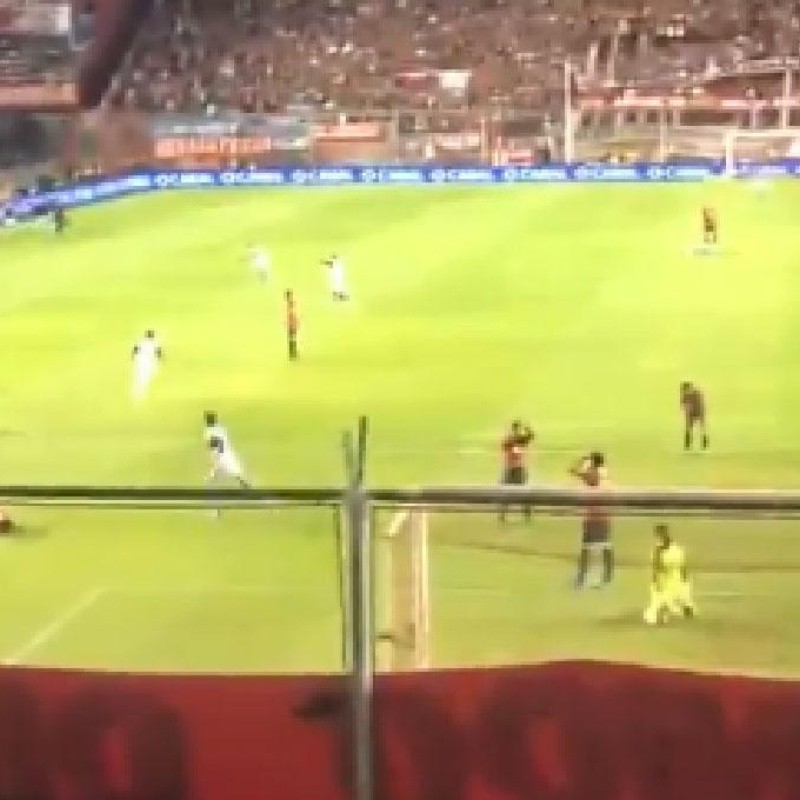 Desde adentro: así se vivió en cancha de Independiente el gol de Gimnasia