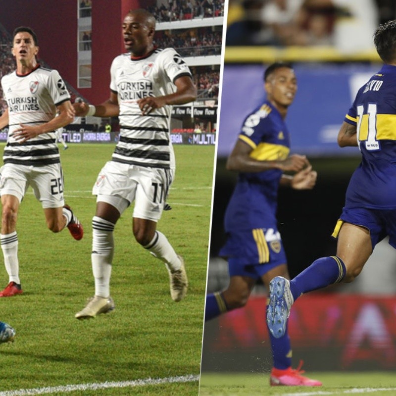 Ganaron River y Boca: así quedó la tabla de posiciones de la Superliga